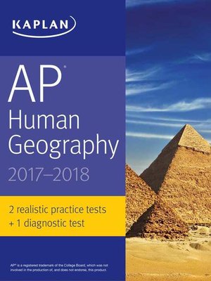 cover image of AP Human Geography 2017-2018